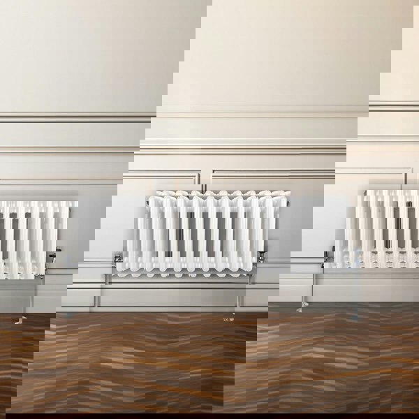 Monstershop Traditional 3 Column Radiator - 300 x 1192mm - White