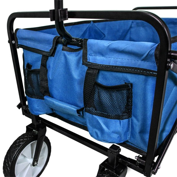 Monstershop Foldable Garden Cart - Blue