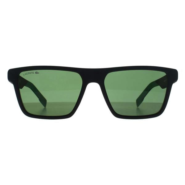 Lacoste Sunglasses L998S 002 Matte Black Green