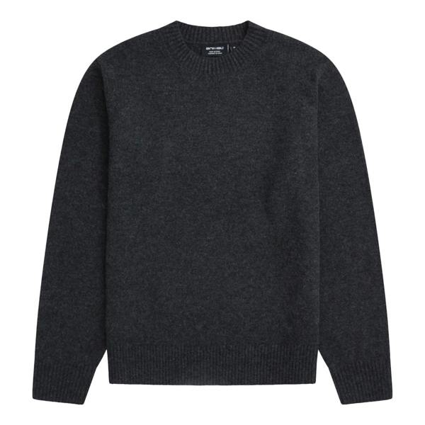 Animal Mens Cosy Jumper - Charcoal - 