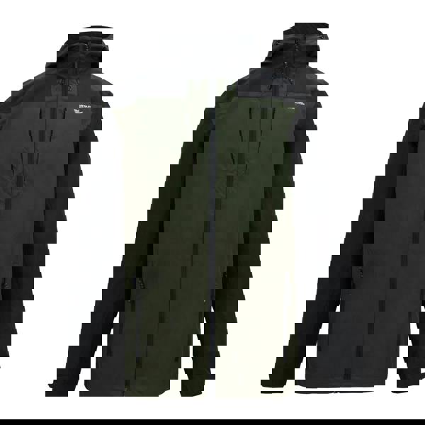 Regatta Mens Calderdale Colour Block Waterproof Jacket - Khaki Green/Black - 