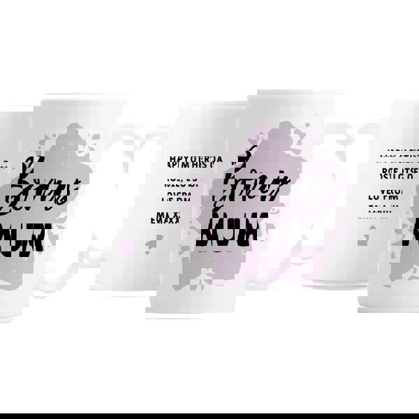 Personalised Memento Company Personalised To My Bonus Mum Mug