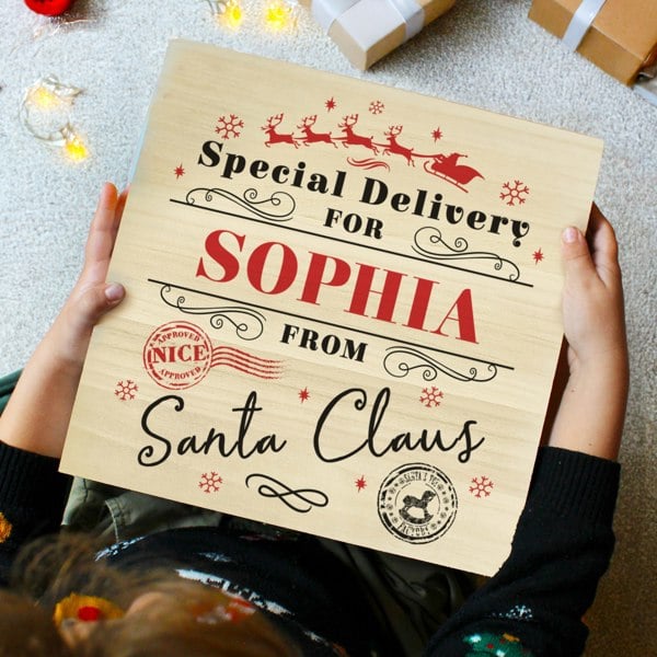 Personalised Memento Company Personalised Special Delivery Christmas Eve Box