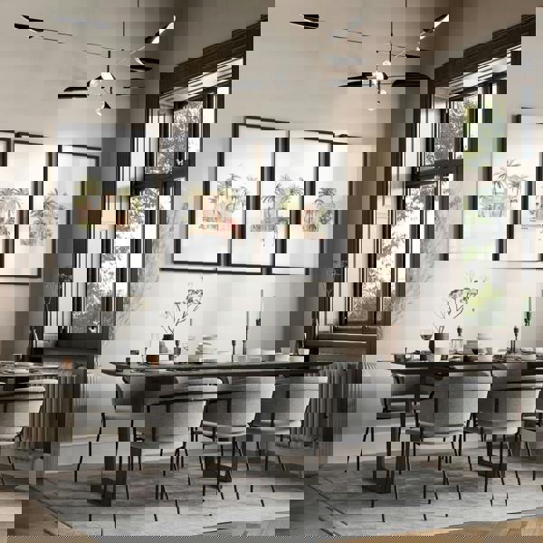 Wall Canvas Living Room | Set of 3 Moroccan Inspired Wall art Prints