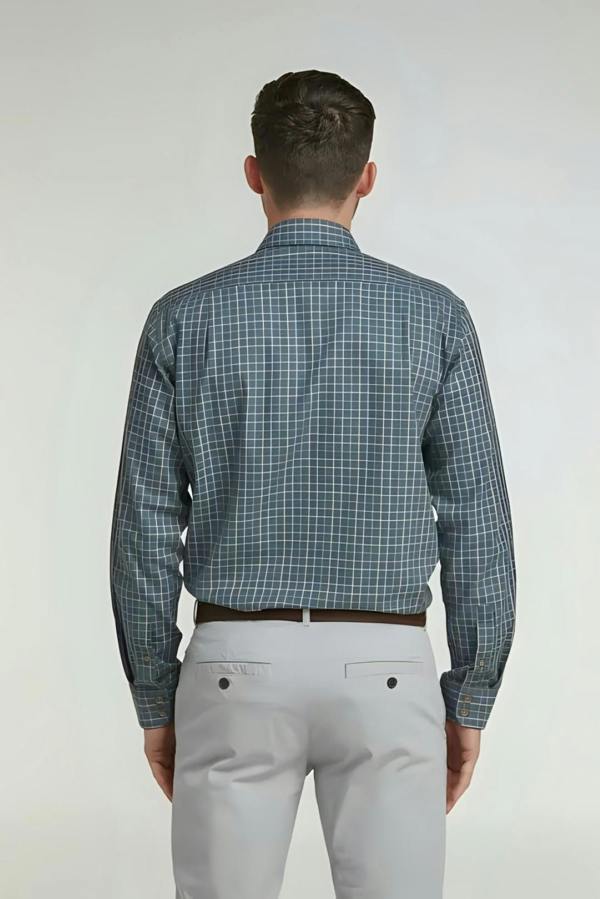 Green Tattersall Check Long Sleeve Shirt