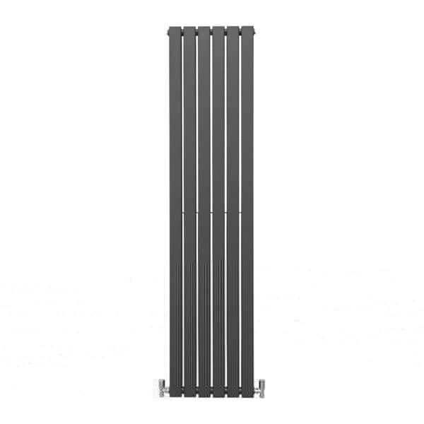 Designer Flat Panel Radiator - Anthracite Grey (1800mm x 420mm)