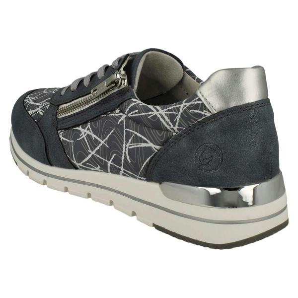Rieker Ladies Remonte Stylish Heeled Trainers R6700