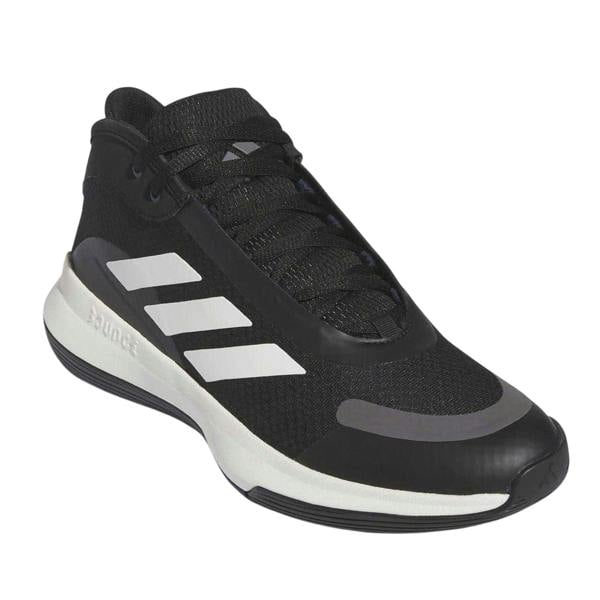 Adidas Mens Bounce Legends Logo Trainers - Black/White/Charcoal - 