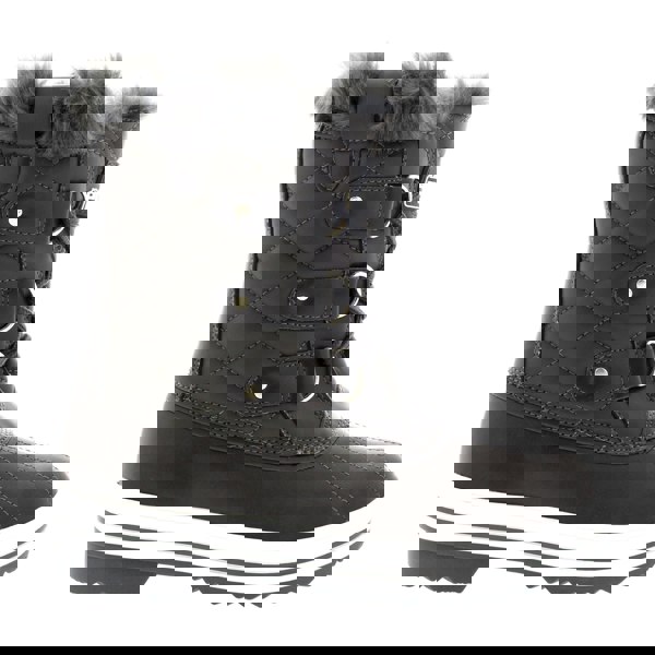 VIVA Polar Women's Snow Boot Quilted Short Winter Snow Rain Warm Boots