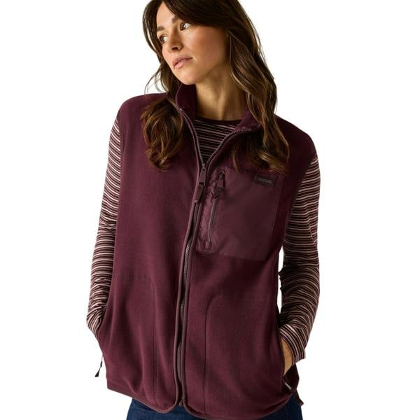 Regatta Womens/Ladies Frankie Microfleece Body Warmer - Fig - 