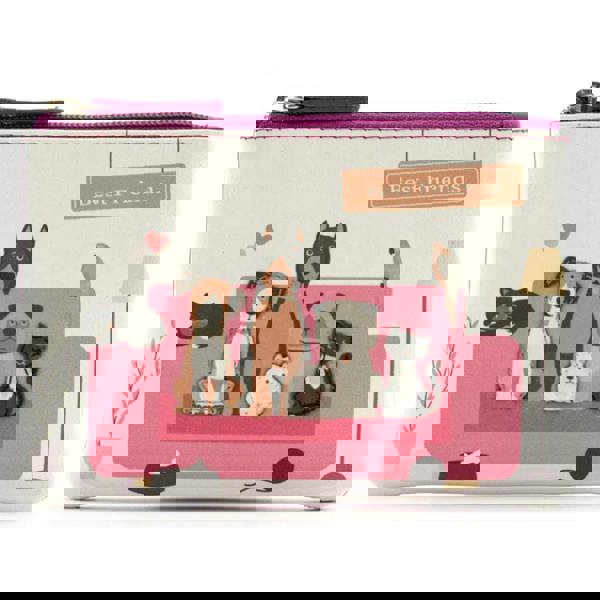 Mala Leather Leather Coin Purse  - Pets, Dog, Cat, Guinea Pig & Parrot Design