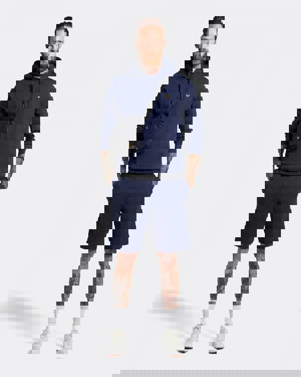 Lyle & Scott Mens Pullover Hoodie - Z99 Navy