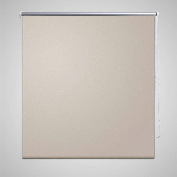 Berkfield Roller Blind Blackout 120 x 230 cm Beige