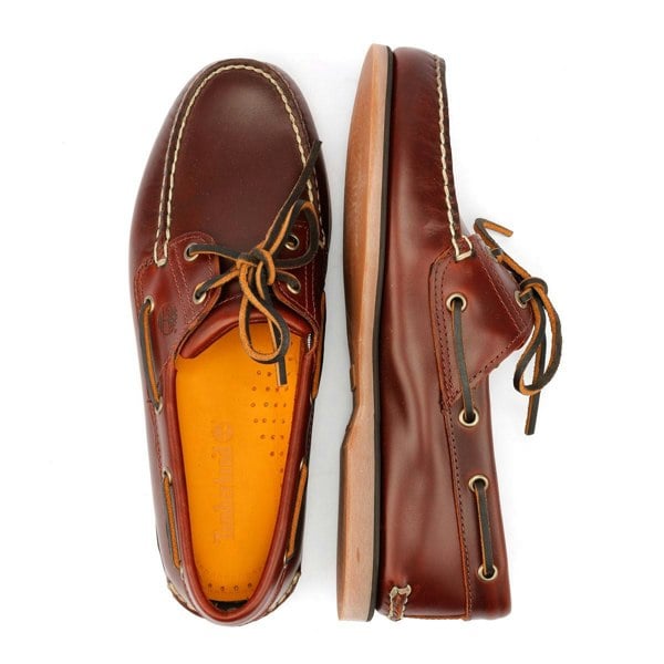 Timberland Classic 2 Eye Men's Boat Shoes - Rootbeer