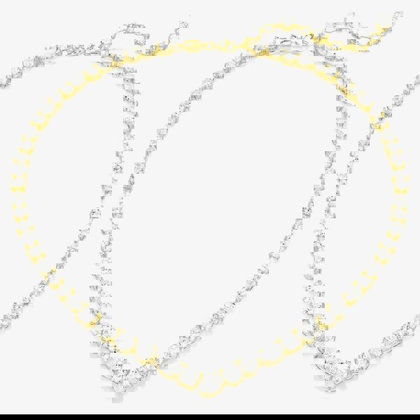 Swarovski Mesmera Gold Tone Plated Zirconia Necklace 5743826