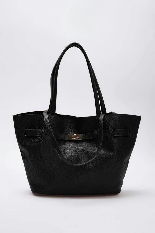 WOVCOR Women's Maxi Tote Shoulder Bag with Handle and Crossbody Strap