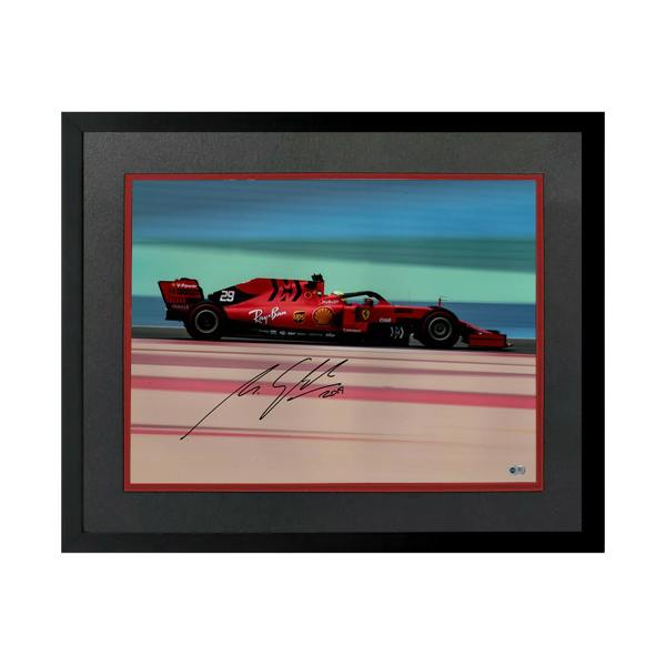 Mick Schumacher Signed 16x12 Image Deluxe Mount Frame (ACG Cert)