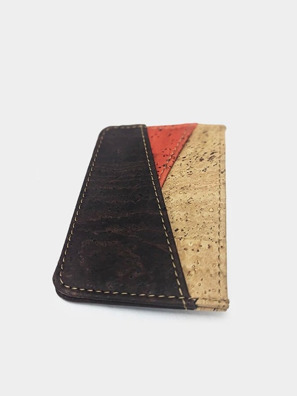 Cork Ethos Natural Cork Card Holder/ Wallet