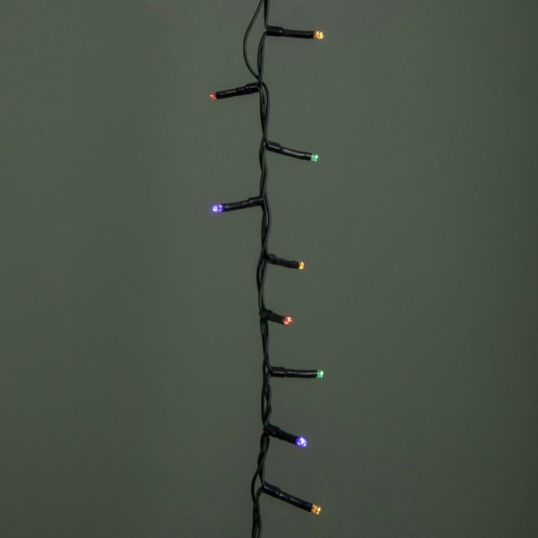 Samuel Alexander 15.5m 600 LED Colour Changing Christmas String Lights in White to Multi-Colour