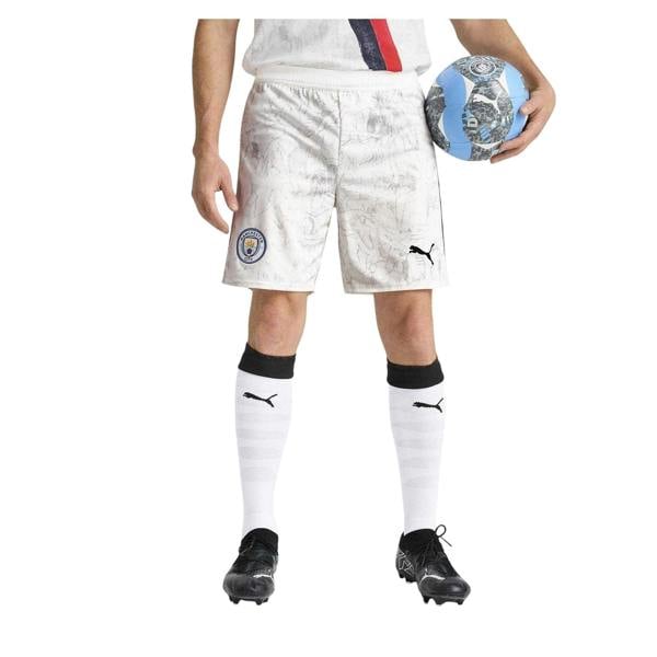 Puma Unisex Adult Manchester City FC Football Shorts - White - 