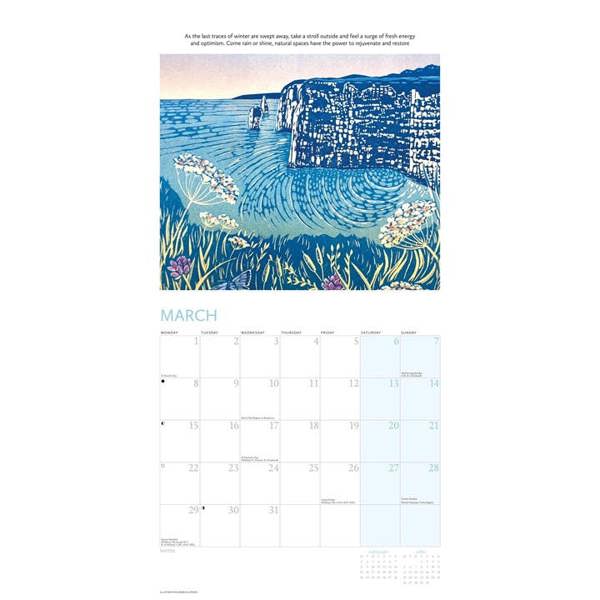 Breathe Calendar 2027, Wall Calendars, Month To View, Lifestyle, Gift