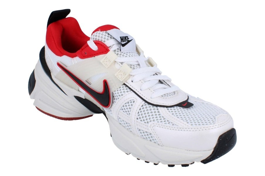 Nike V2K Run Unisex Hf0120  100 - Metallic Summit White Black 100 - Photo 3