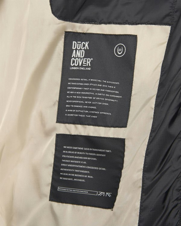 Duck and Cover Carricore Padded Jacket Black