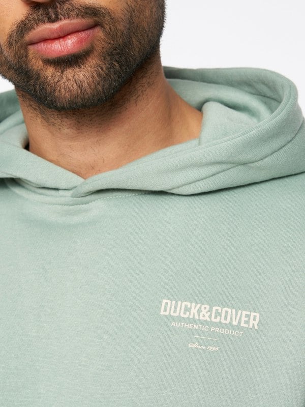 Duck and Cover Lewys Hoodie - Sage