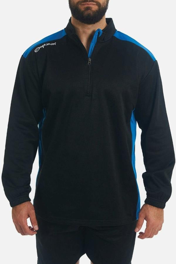 Tempo Sports 1/4 Zip Mid Layer – Thermal, Quick-Dry, Lightweight - Optimum