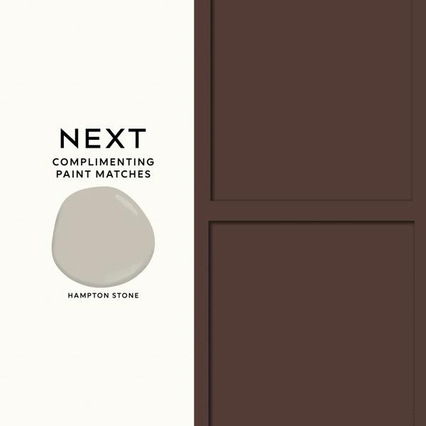 Next Country Panel Damson Wallpaper