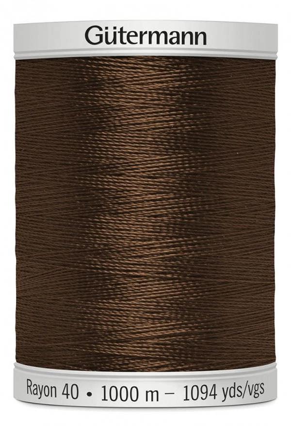 Gutermann No 40 Sulky Rayon Embroidery Thread 1000m Rayon Thread Suitable For Embroidery