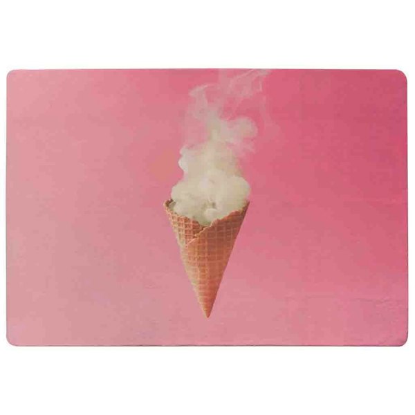 Benjamin Tate Design Smoking Ice Cream Cone Rug