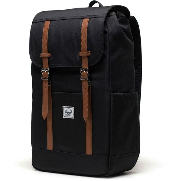 Herschel Bags Retreat Unisex Adults Black Backpack - Medium