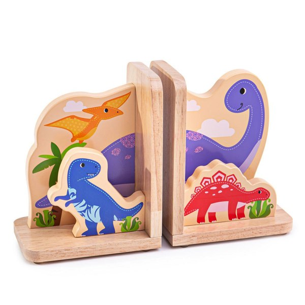 Tidlo T0630 Dinosaur Bookends