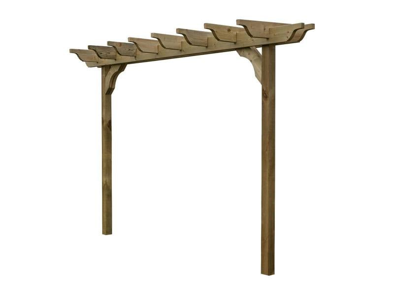 Arbor Garden Solutions Sculpted Double Beam Pergola, Plant Climbing Arbour - Sculpted brace