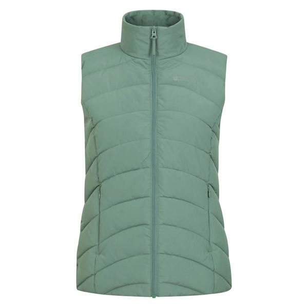 Mountain Warehouse Womens/Ladies Opal Padded Gilet - Dark Green - 