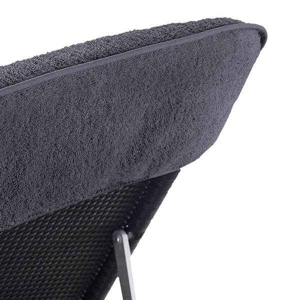 Berkfield Beach Towels 2 pcs Anthracite 60x135 cm Fabric 400 GSM