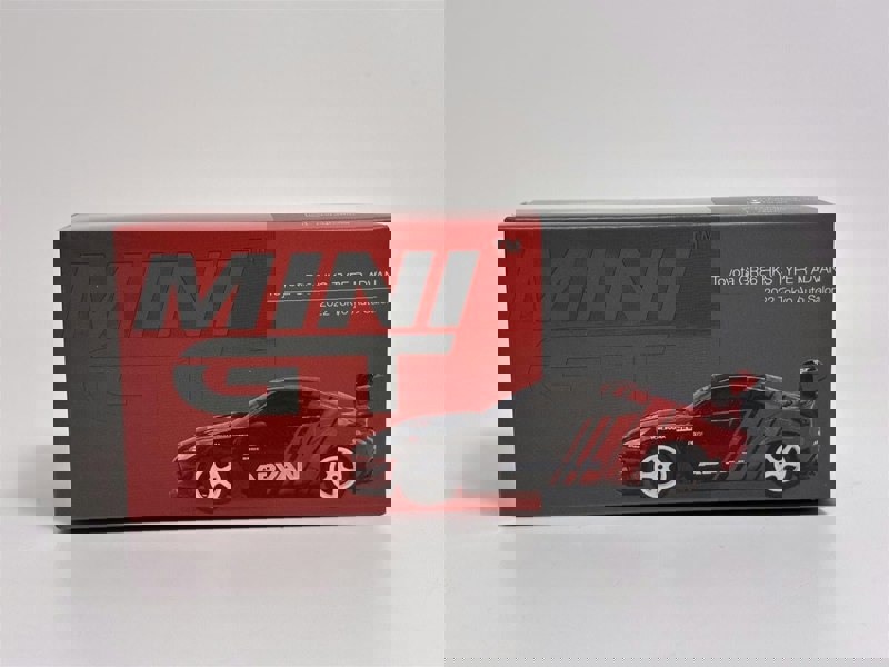 Mini GT Toyota GR86 HKS Type R ADVAN RHD 1:64 Scale Mini GT MGT00956R