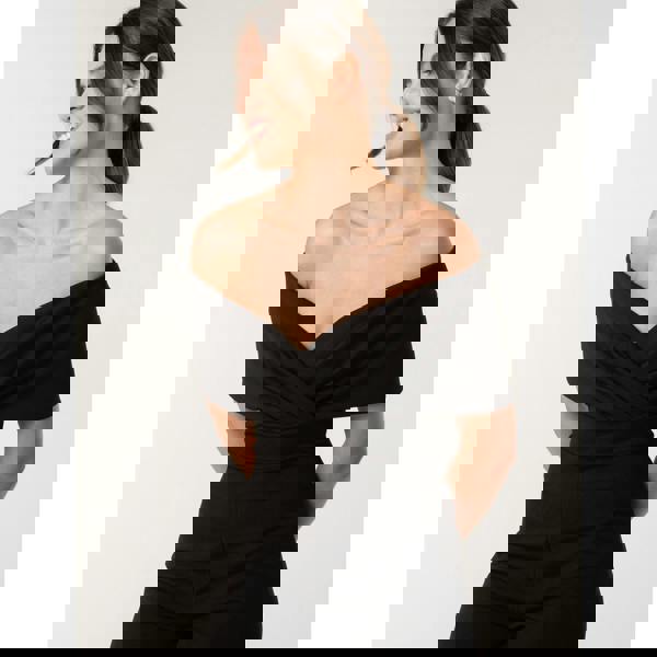 Blue Vanilla Bardot Wrap Jumpsuit