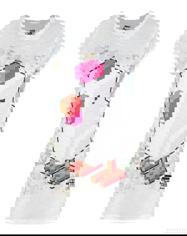 Crossy Road Womens White Sublimation Short Sleeved T-Shirt