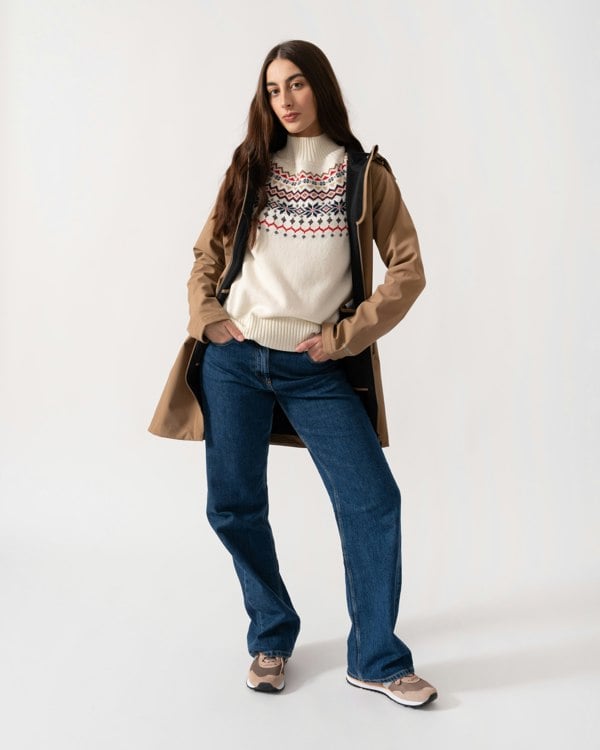 Ilse Jacobsen Daybreak Womens Softshell Raincoat - Mocca 248