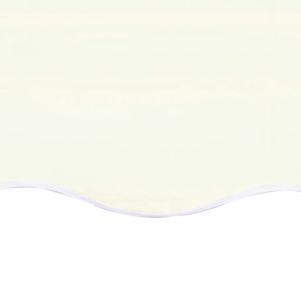 Berkfield Replacement Fabric for Awning Cream 6x3.5 m