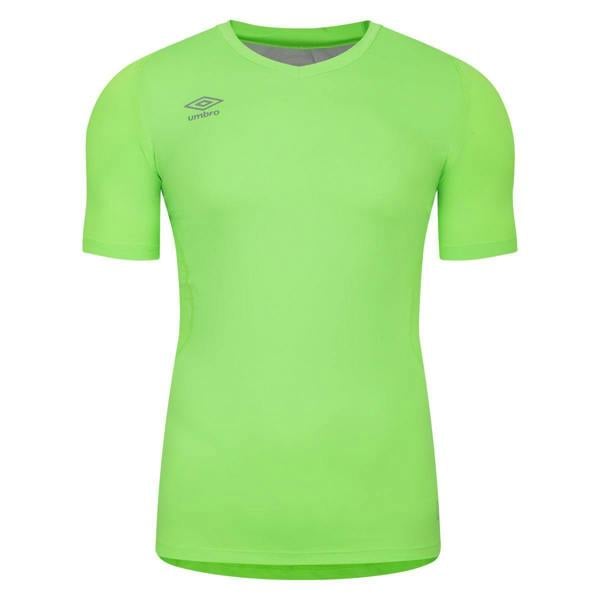 Umbro Unisex Adult Elite V Neck Base Layer Top - Green Gecko