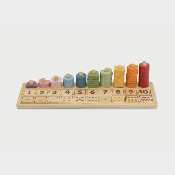 Polar B Wooden Count & Match Board