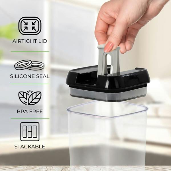Top 3 3 Piece 0.5L Food Storage Lock N Fresh Stackable Containers