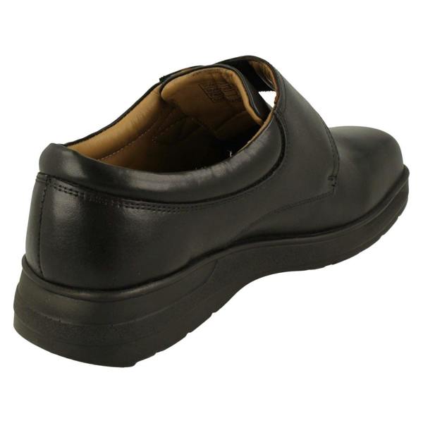 DB Shoes Mens DB Smart Casual Hook And Loop Shoes With Removable Footbed Benny