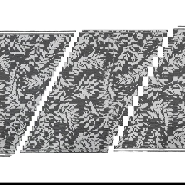 JVL The Gardener Reversible Small Leaf Decorative Outdoor Rug 150x210cm