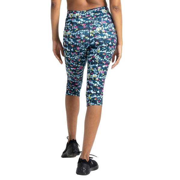 Dare 2B Womens/Ladies Influential Dash Print 3/4 Leggings - Moonlight Denim - 