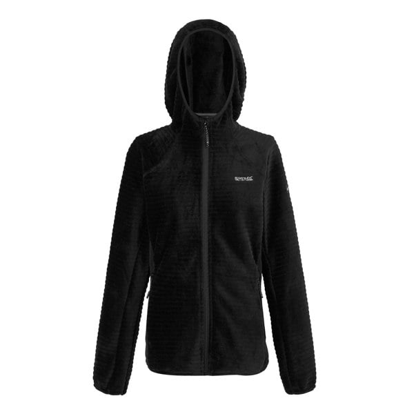 Regatta Womens/Ladies Endra Hooded Fleece Jacket - Black