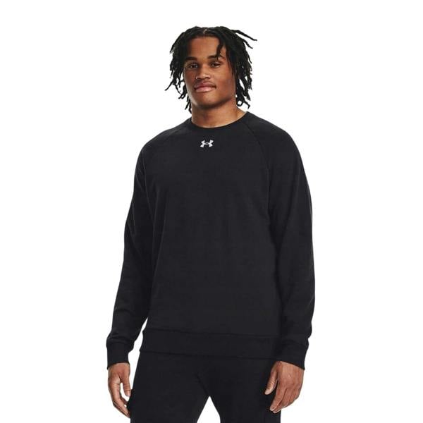 Under Armour Mens Rival Fleece Sweatshirt - Black - 